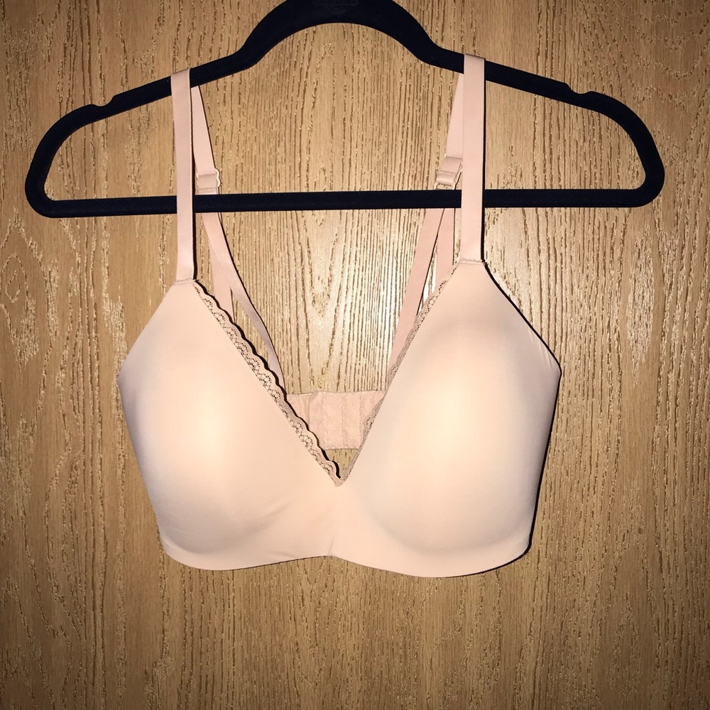 Aerie Real Happy wireless nude bra 34DD